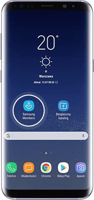 Na swoim nowym smartfonie Samsung Galaxy S8 wyszukaj w menu aplikację 'Samsung Members'