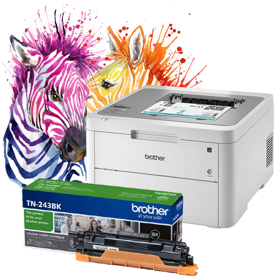 kup drukarkę Brother w zestawie z tonerem tańszym o 15%