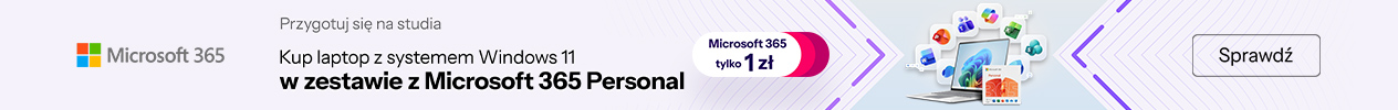 Sprawdź wybrane promocje — Microsoft 365 i laptopy z systemem Windows 11