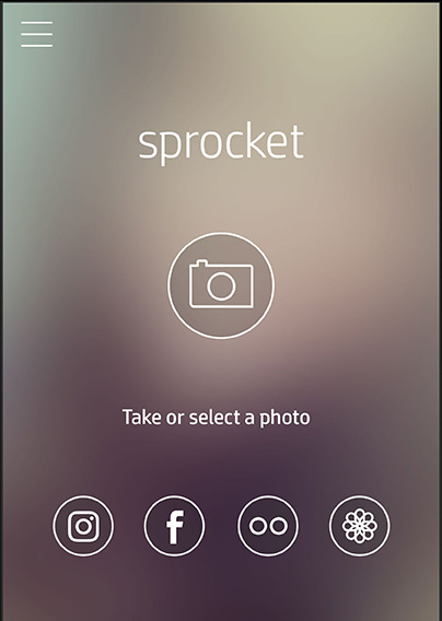 HP Sprocket App