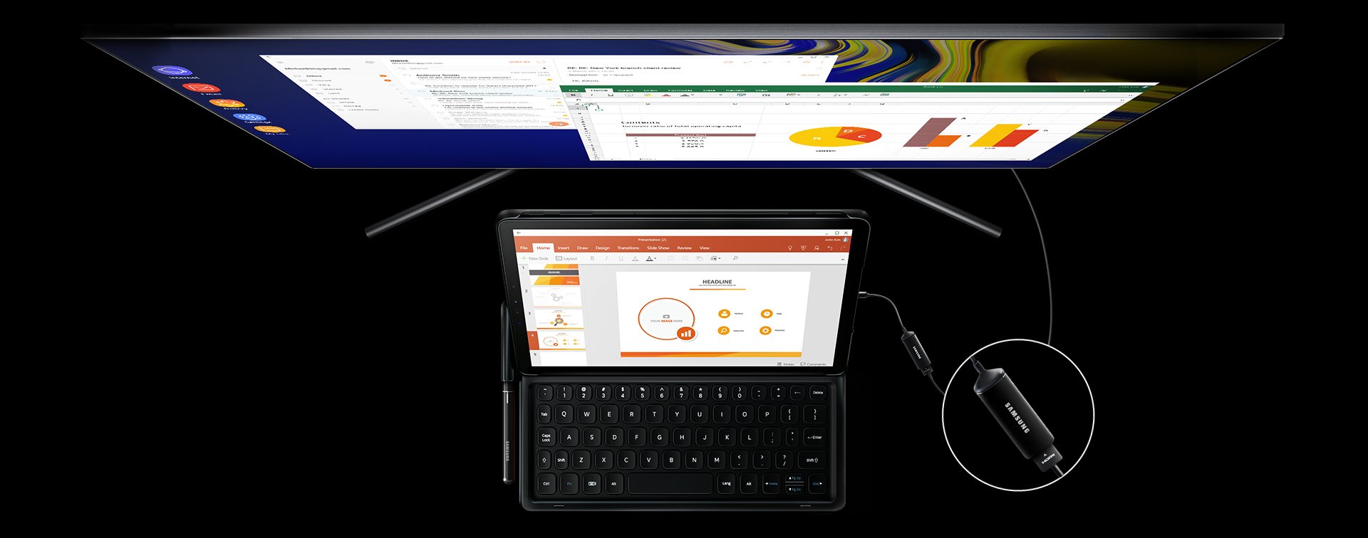 Samsung  DeX pracuj wygodnie jak na komputerze