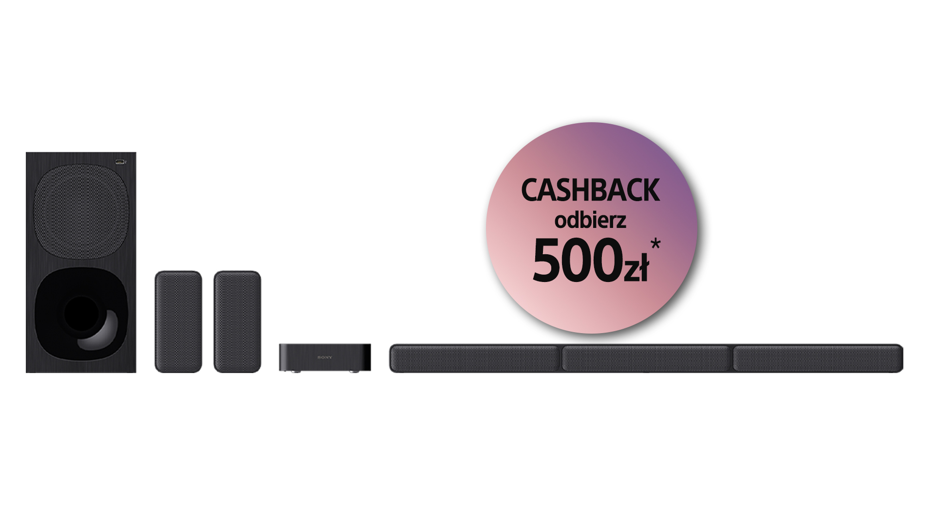 Sony soundbar sale cashback