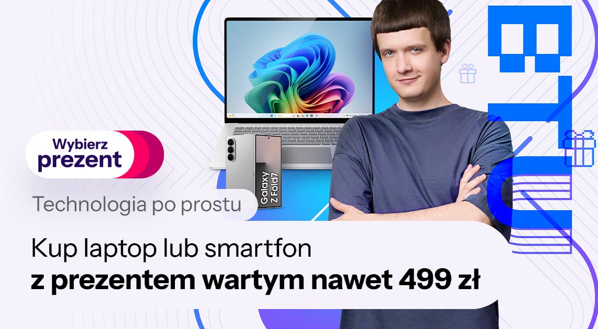 Baner promocyjny wybierz prezent