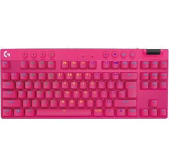 Klawiatura PRO X TKL Lightspeed w kolorze magenta