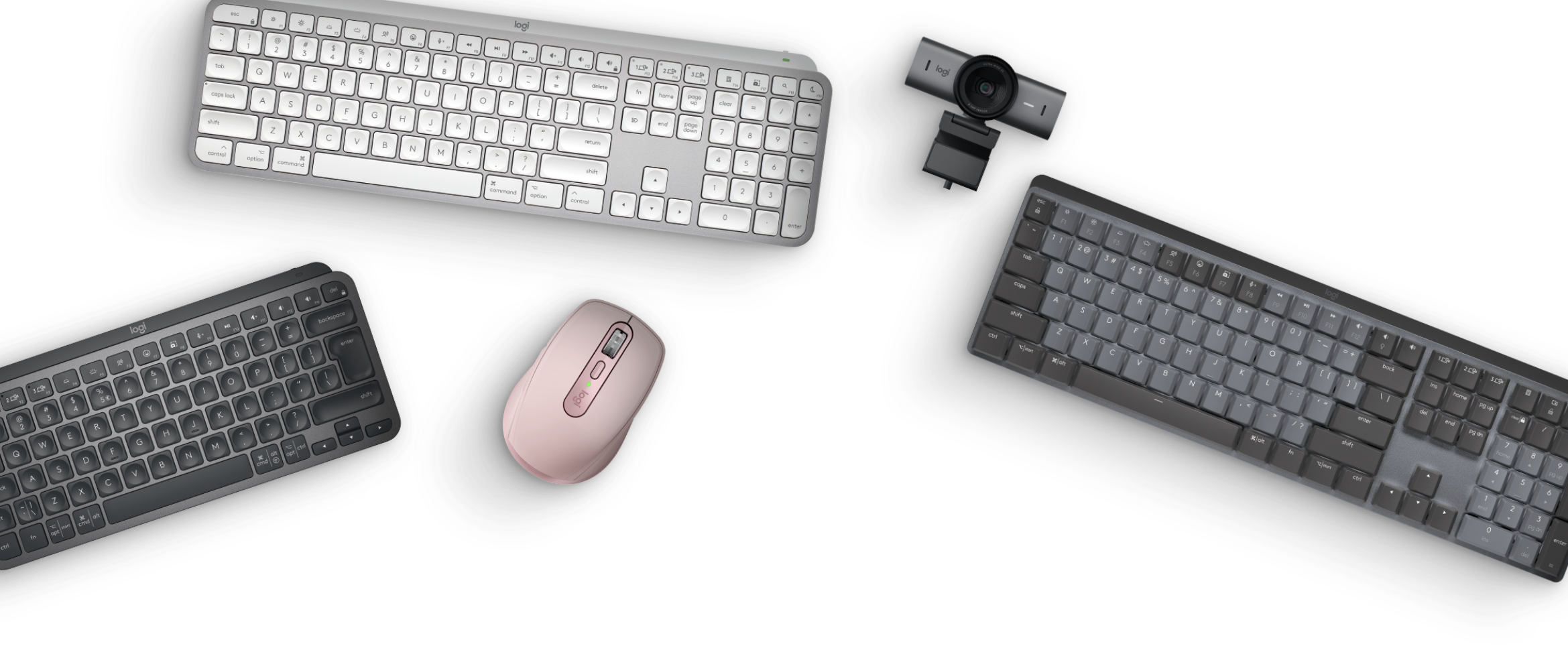 Logitech - nagłówek strony