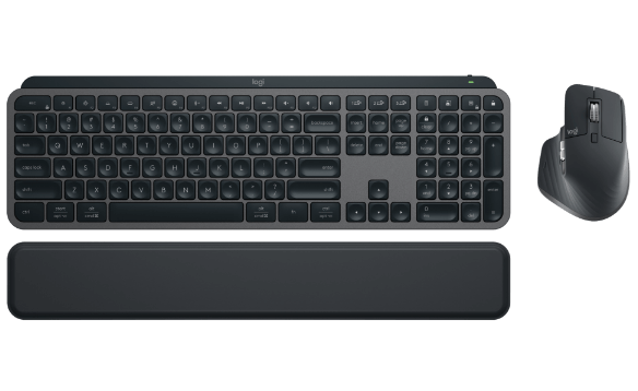 Logitech MX Keys S Combo - zestaw bezprzewodowy klaviatura i mysz w kolorze grafitowym