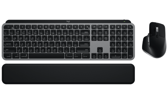 Logitech MX Keys S Combo for Mac - zestaw bezprzewodowy dla użytkowników Mac w kolorze grafitowym
