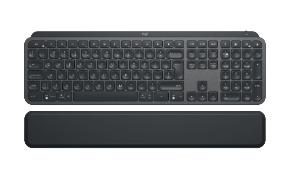 Logitech MX Keys S Plus - klawiatura bezprzewodowa z klawiaturą numeryczną w kolorze grafitowym