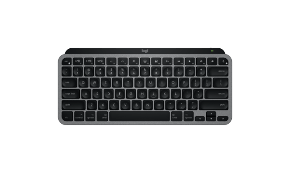 Logitech MX Keys Mini for Mac - kompaktowa klawiatura bezprzewodowa dla użytkowników Mac w kolorze grafitowym