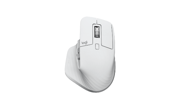 Logitech MX Master 3S - zaawansowana mysz bezprzewodowa w kolorze jasnoszarym