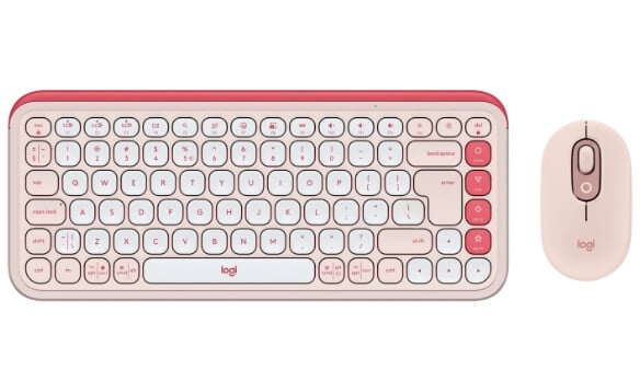 Logitech POP Icon Combo różowa