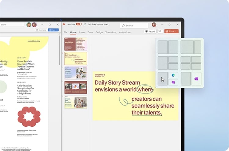 Wykorzystaj w pełni przestrzeń na pulpicie