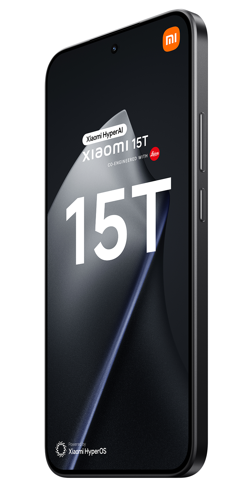 Smartfon Xiaomi 15T w kolorze czarnym