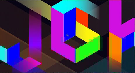 Interfejs Adobe Creative Cloud z projektami graficznymi