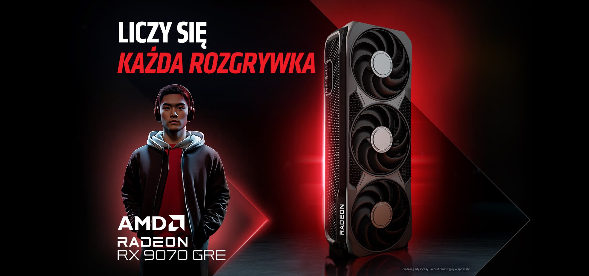 AMD Radeon™ RX 9070 GRE