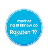Kup telewizor w przedsprzedaży i odbierz 10 kodów na film w serwisie Rakuten
