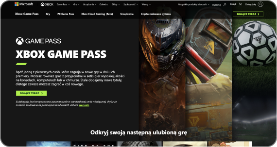 Aktywuj Xbox Game Pass