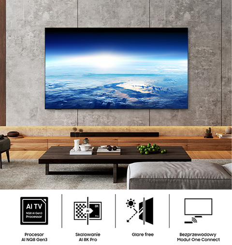 Superpromocja na duże telewizory Samsung Neo QLED 8K dostępne w sieci sklepów X-Kom.