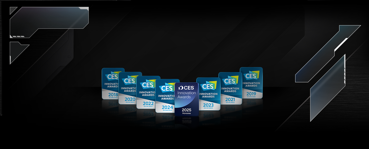 Laureat nagrody CES Innovation Awards w latach 2018, 2019, 2020, 2021, 2022, 2023, 2024 i 2025.