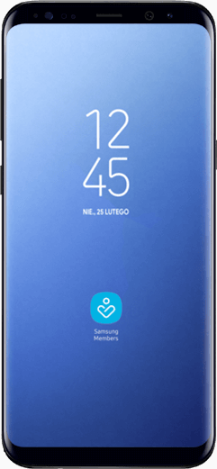Wyszukaj w menu aplikację „Samsung Members” i zaloguj się do niej.